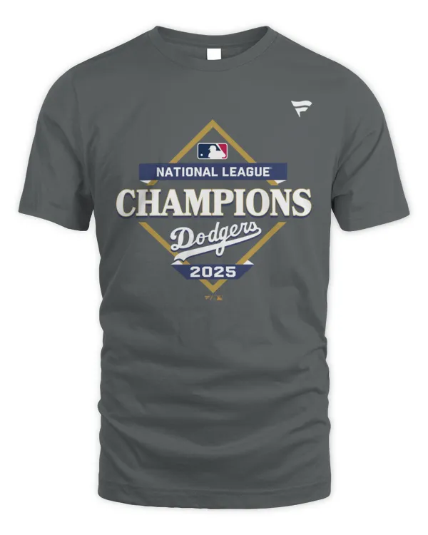 Los Angeles Dodgers 2025 National League Champions Locker Room Shirt